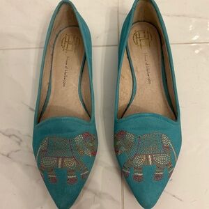 House of Harlow 1960 Samy Elephant Smoking Flats
